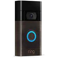 Ring Video Doorbell | Vidéo HD 1080p, détection de mouvements avancée et installation facile